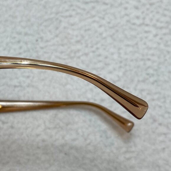 VINTAGE Versace Eyeglasses 1246-B Bronze Copper Golden 52-17-135 - Picture 12 of 13